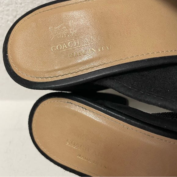 Coach Sandals • Cinzia in Black Size 8 - Picture 8 of 8